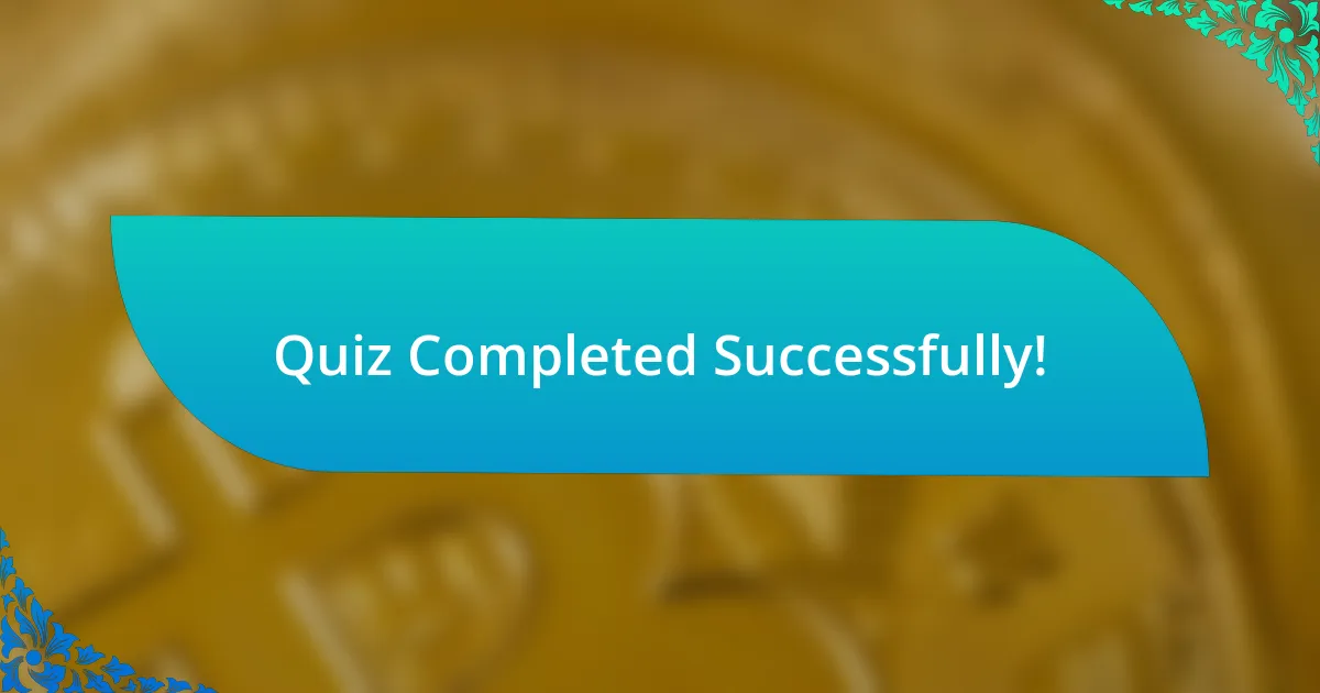 Quiz Completed Successfully!